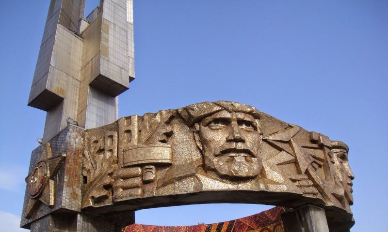 Мемарыяльны комплекс «Курган Славы» в Минске